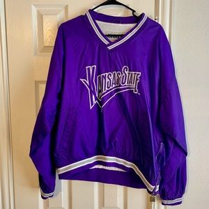Vintage Kansas State windbreaker